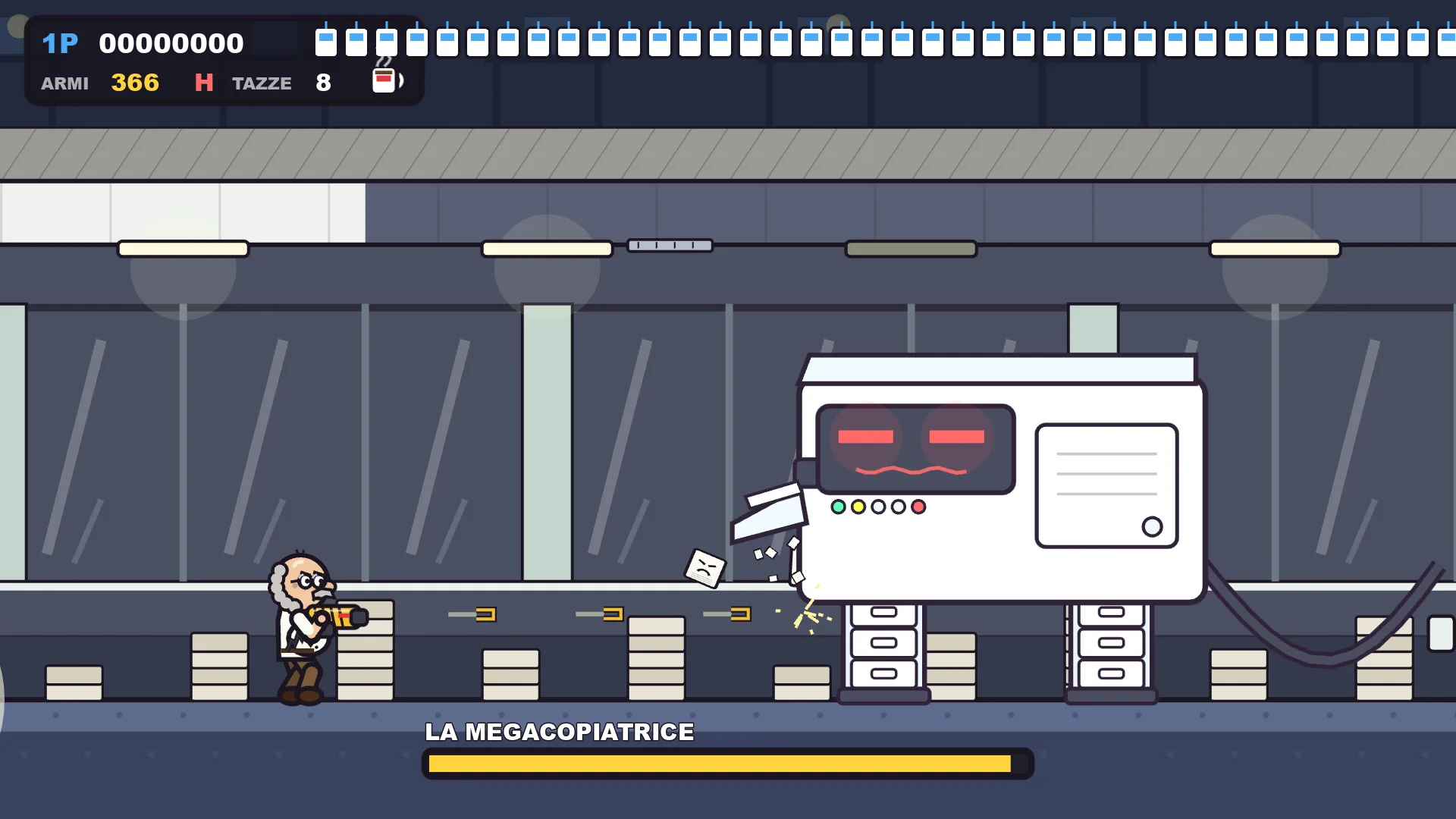 Overtime, screenshot from the game in development